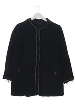 ZARA BASIC Manteau mi-saison Dames Manteau T EU 38 noir style décontracté