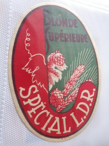 Etiquette ancienne biere - ,