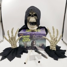 Spirit Halloween Ground Breaker Reaper Fogger Accessory Vintage Rare Skull 