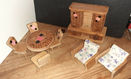 Miniature mobilier maison - miniature, de