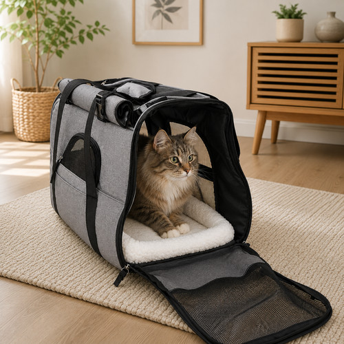 Sac transport pour chat - pour,