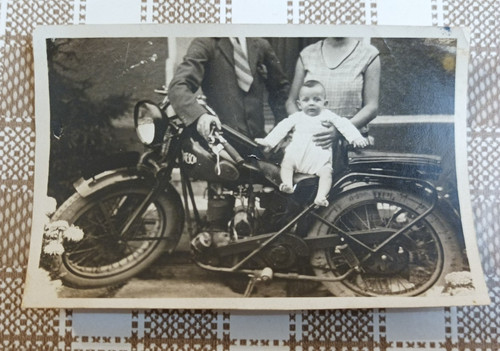 Ancienne photo moto dresch - ,