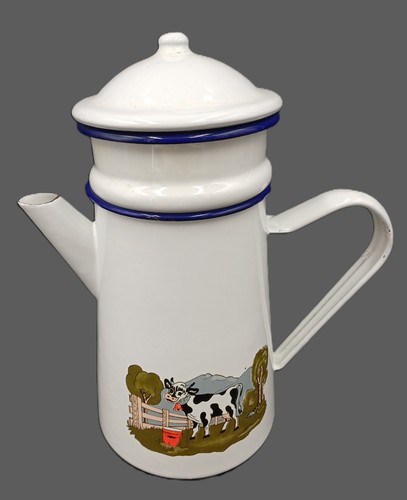 Ancienne cafetière émaillée