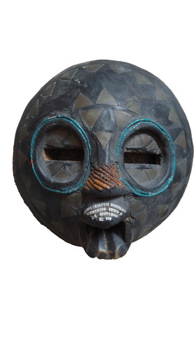 Masque africain luba - luba, d