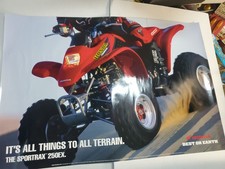 Original 2001 Honda Sportrax 250EX Dealer Poster ATV Quad 27"×40"