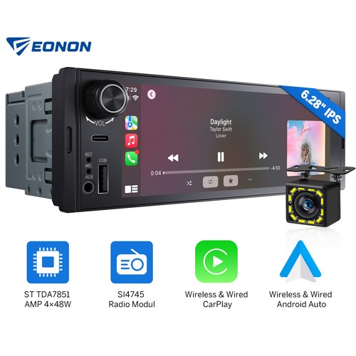 Dash single din car - din,