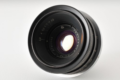 Objectif jupiter 35mm - objectif, f2.8