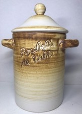 Table trash can signed LONGCHAMP log appearance H 25 L 19 l 15 cm N13