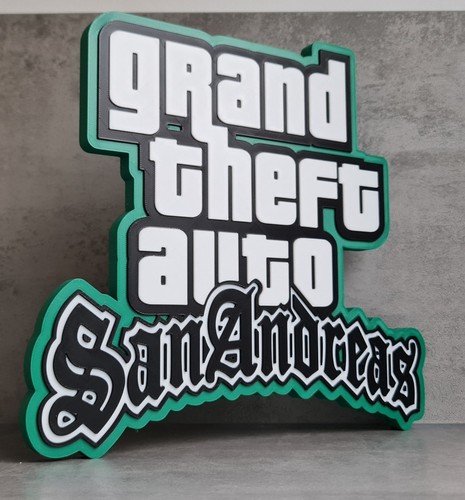 Logo gta san - san, andreas