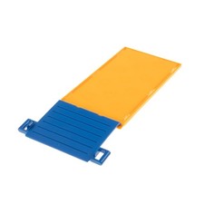 1x Lego Duplo Building Base Plate 4x8 Bright Orange Flap Ramp Blue 89195 87658