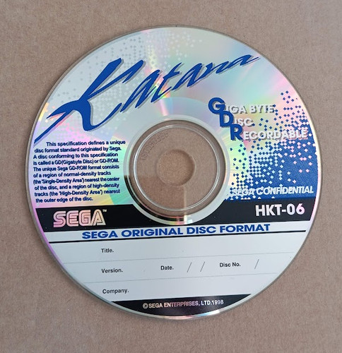 Sega dreamcast katana - sega,