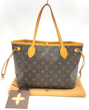 Auth Louis Vuitton Monogram Neverfull PM Tote Bag W/Dustbag NS100065