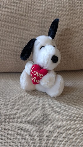 Peluche snoopy love cœur - snoopy, me