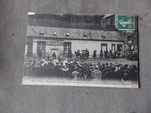 Cpa chasse courre - chasse, en