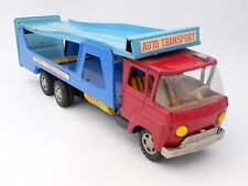 T.N TOYS NOMURA JAPAN JOUET ANCIEN EN TOLE CAMION AUTO TRANSPORT