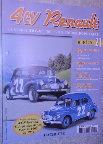 Fascicule 4cv renault la - 21,