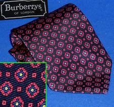 BURBERRY SILK NECK TIE BLACK