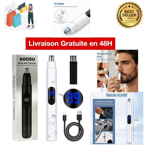 Tondeuse nez oreilles - tondeuse, usb