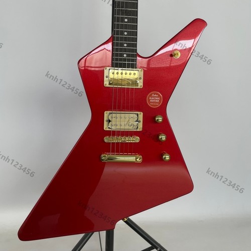 Guitare électrique rouge - guitare,