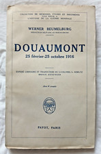 Douaumont 1916 par Beumelburg ed Payot Guerre WW1