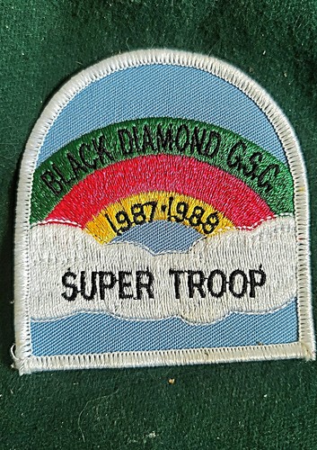 Super troop girl scout rainbow - super,