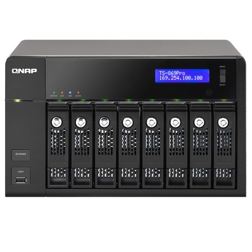 Qnap 869 pro 13ghz 1gb - qnap, 2,13ghz