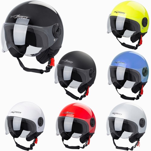 Casque moto scooter demi jet - moto,