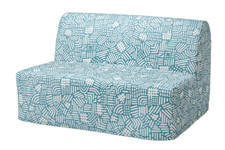 Housse IKEA LYCKSELE pour canapé-lit 2 places, Tutstad multicolore NEUVE orig...