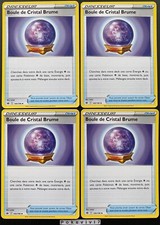 Lot of 4 Pokemon CRYSTAL BALL MIST 140/198 EB05 EN Cards NEW