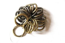 Lot de 24 anneaux à rideaux