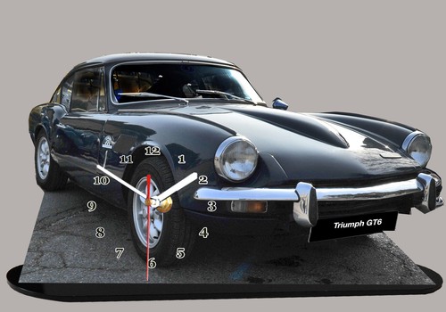 Voiture miniature horloge - voiture, en