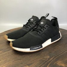 Adidas Originals NMD_R1 Primeblue Shoes Mens Size 11.5 Black Gum Boost GZ9257