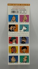 Série de 10 timbres Belges Tintin et ses amis - 2014