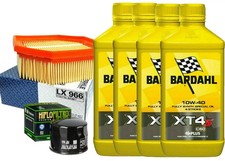 Kit/Tagliando BMW K/1200 GT/R /S BARDAHL XT4-S C60 10W40 Filtre Air Huile Moto
