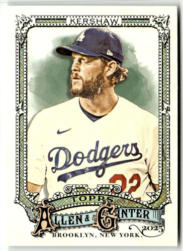 2025 topps allen ginter mlb - allen, &