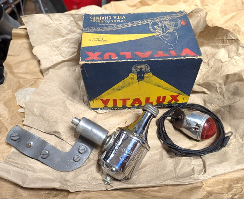 Dynamo vélo ancien vitalux - vitalux, +