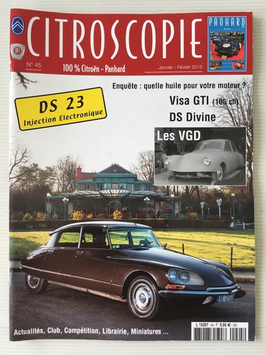 Revue citroscopie n 45 - , n°45