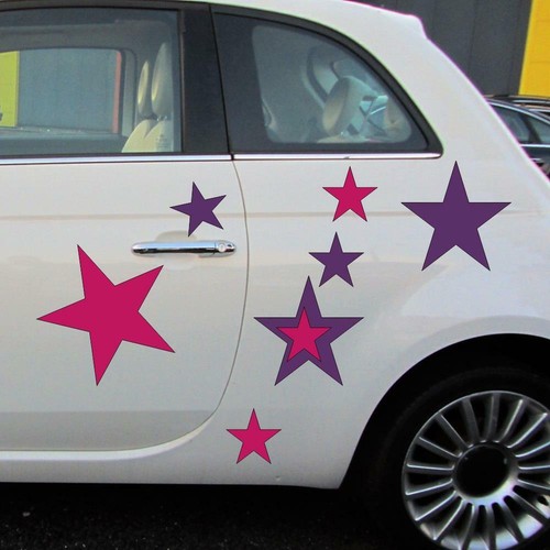 Voiture étiquette ciel - voiture,