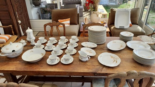 Service table porcelaine - table, en