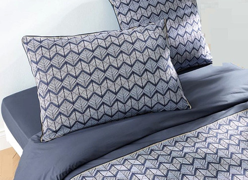 Linvosges taie oreiller bleu - d'oreiller,