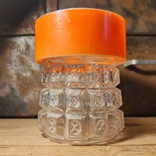 Globe Verre Pour Lampe Suspension Raak 1970 H 14,8 Cm Réf 1