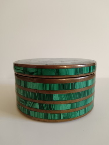 Grosse boîte malachite et - boîte,