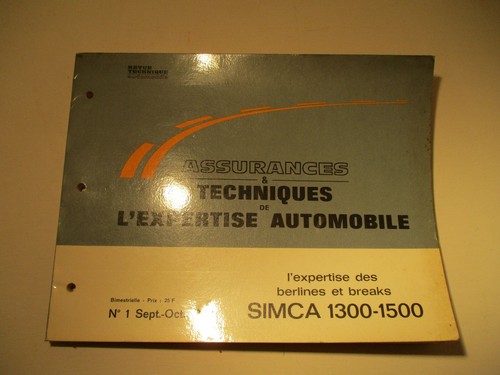 Simca 1300 1500 revue - simca,