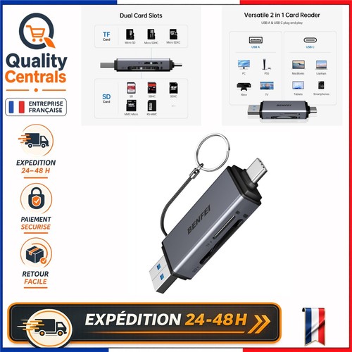 Lecteur cartes microsd - cartes,