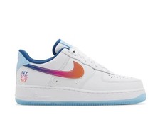 NEW Nike Air Force 1 Low NY vs. NY 2024 White Leather Size 9-HF4833-100 Swoosh