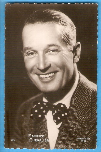 Maurice chevalier carte - maurice,