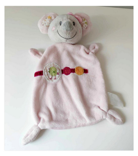 Doudou plat souris - doudou,