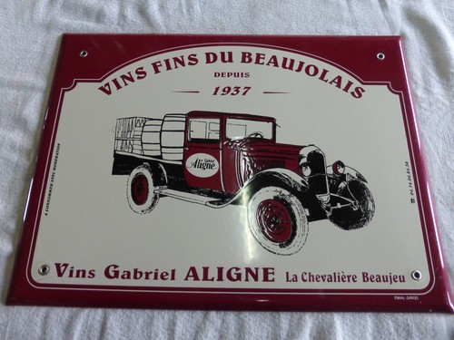 Rare belle plaque emaillee - rare,