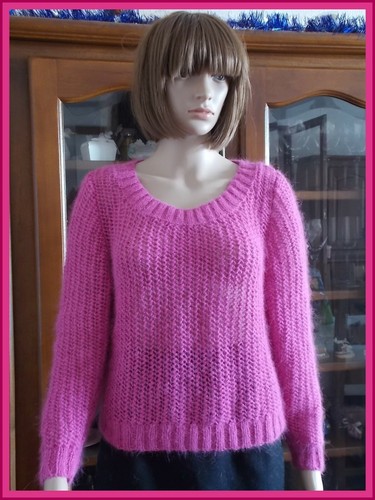 Pull femme angora modèle - pull,