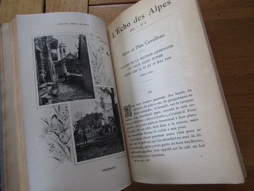 Echo alpes club alpin suisse - alpes,